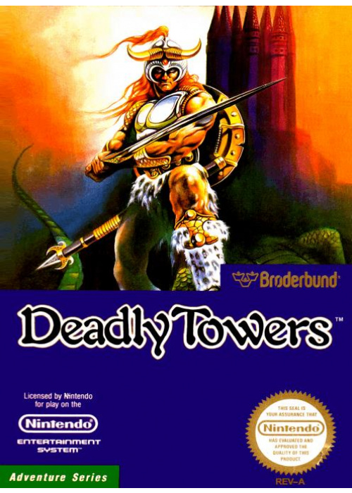Deadly Towers NES (Used)