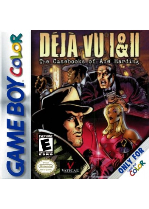 Deja Vu I & II - The Casebooks of Ace Harding Game Boy Color (Used)