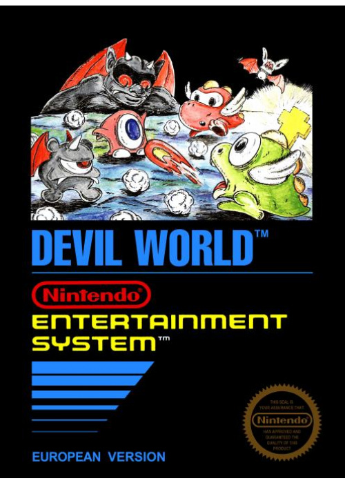 Devil World NES (Used)