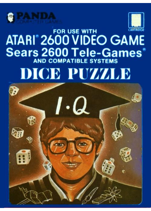Dice Puzzle Atari 2600 (Used)