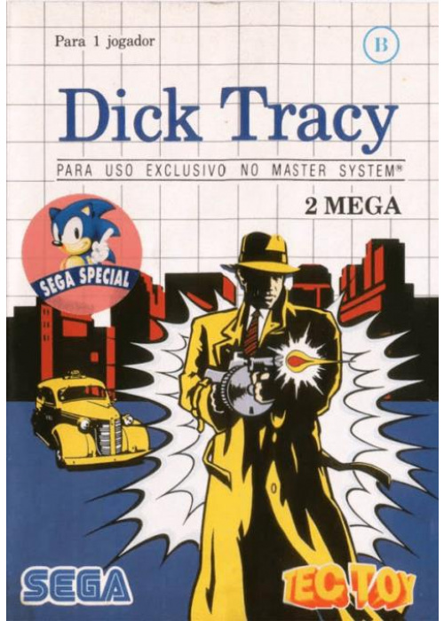 Dick Tracy Sega Master System (Used)