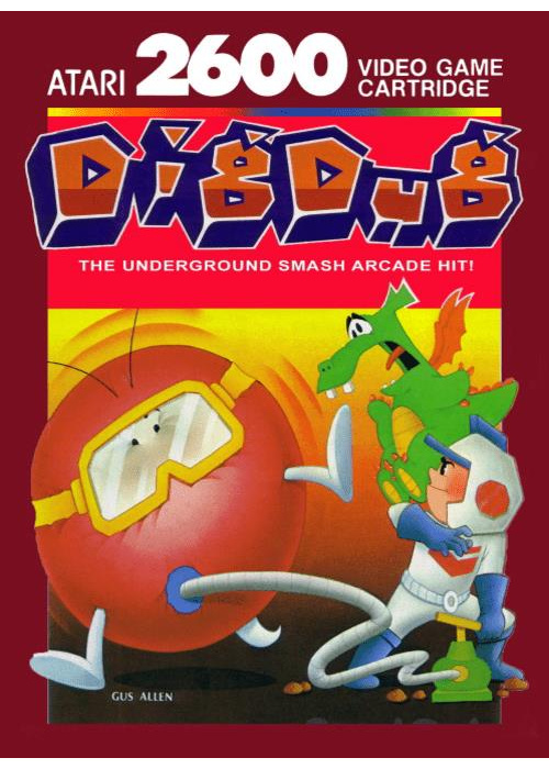 Dig Dug Atari 2600 (Used)