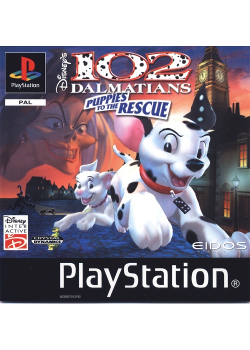 Disney's 102 Dalmatians - Puppies to the Rescue PS1 (Used)