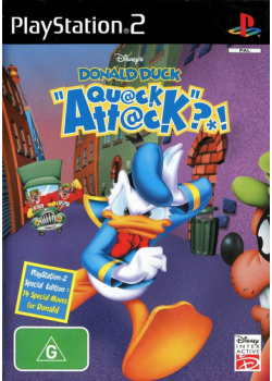 Disney's Donald Duck Quack attack PS2 (Used)