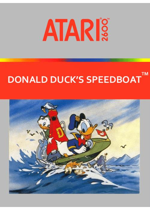 Donald Duck's Speedboat Atari 2600 (Used)