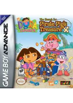 Dora the Explorer - The Search for the Pirate Pig's Treasure Game Boy Advance (Used)
