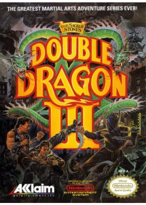 Double Dragon III - The Sacred Stones NES (Used)