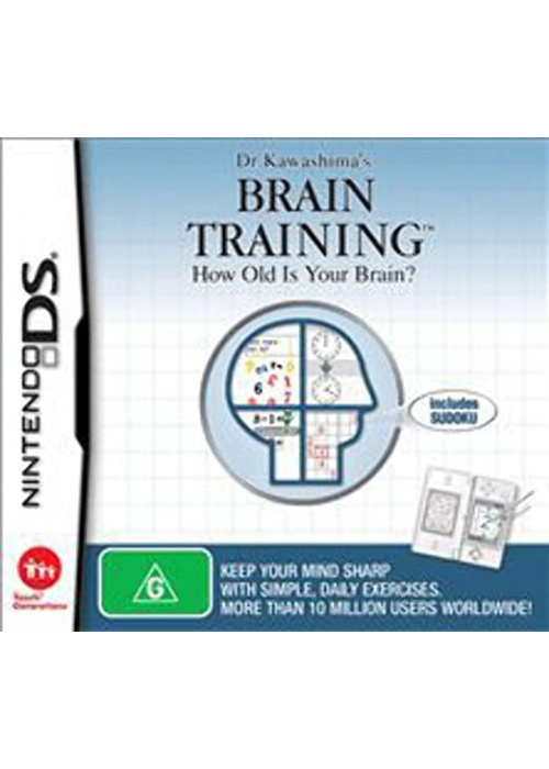 Dr Kawashima’s Brain Training - How Old Is Your Brain? DS (Used)