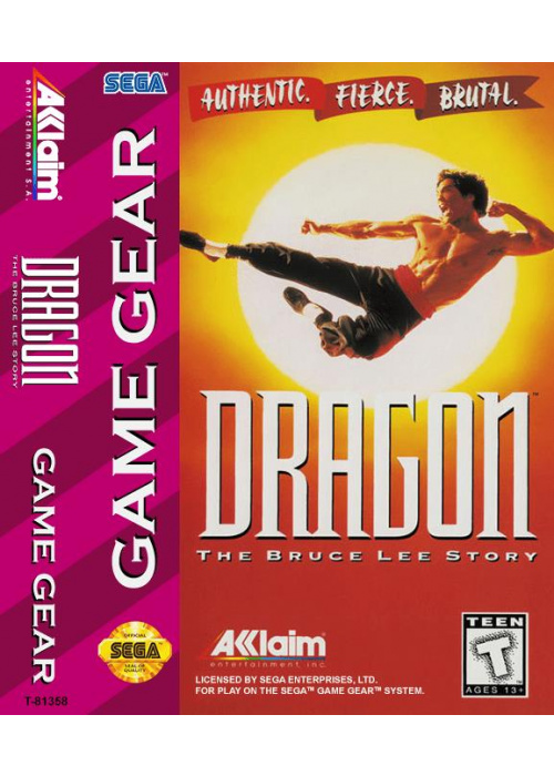 Dragon - The Bruce Lee Story Sega Game Gear (Used)