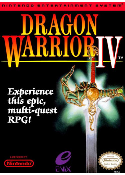 Dragon Warrior IV NES (Used)