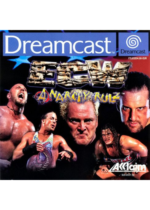 ECW Anarchy Rulz Sega Dreamcast (Used)