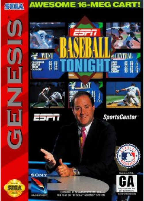 ESPN Baseball Tonight Sega Mega Drive (Used)