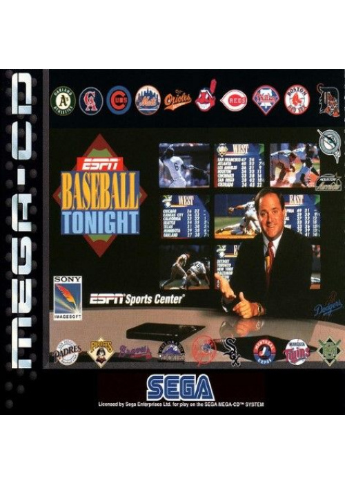 ESPN Baseball Tonight Sega MegaCD (Used)