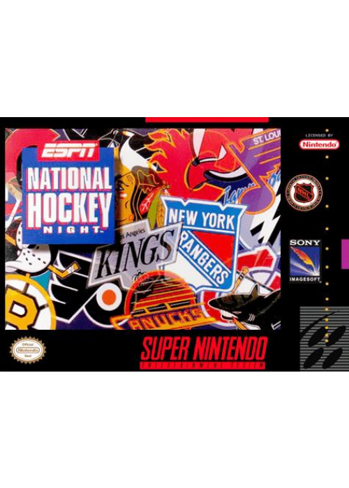 ESPN National Hockey Night SNES (Used)