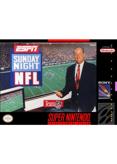 ESPN Sunday Night NFL SNES (Used)