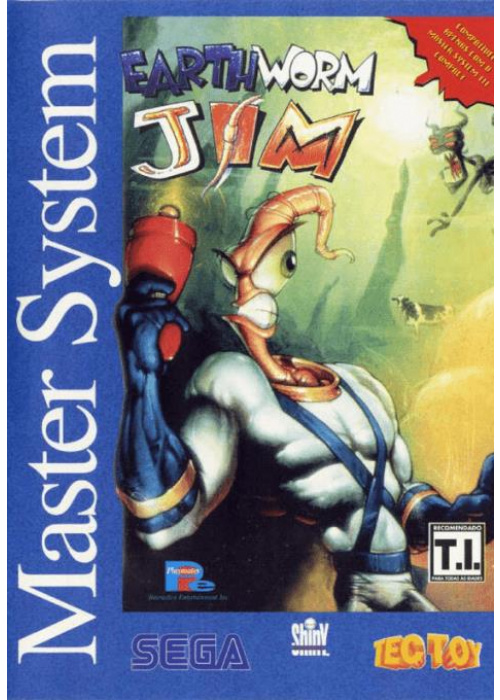 Earthworm Jim Sega Master System (Used)