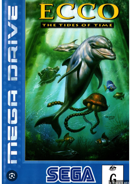 Ecco - The Tides of Time Sega Mega Drive (Used)