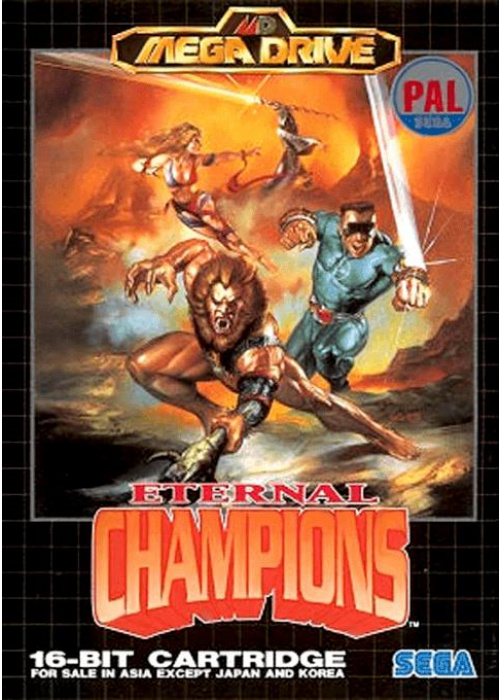 Eternal Champions Sega Mega Drive (Used) NO MANUAL