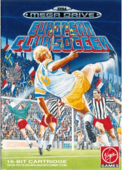 European Club Soccer Sega Mega Drive (Used)