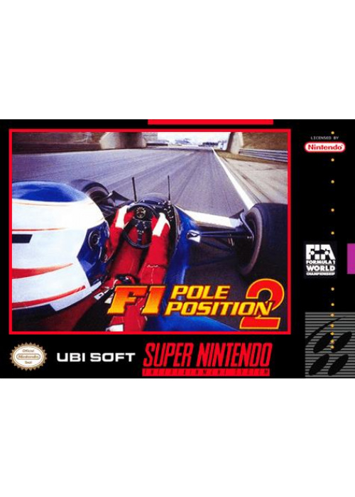 F1 Pole Position 2 SNES (Used)
