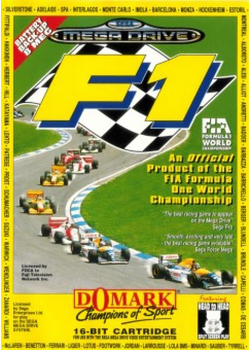 F1 Sega Mega Drive (Used)
