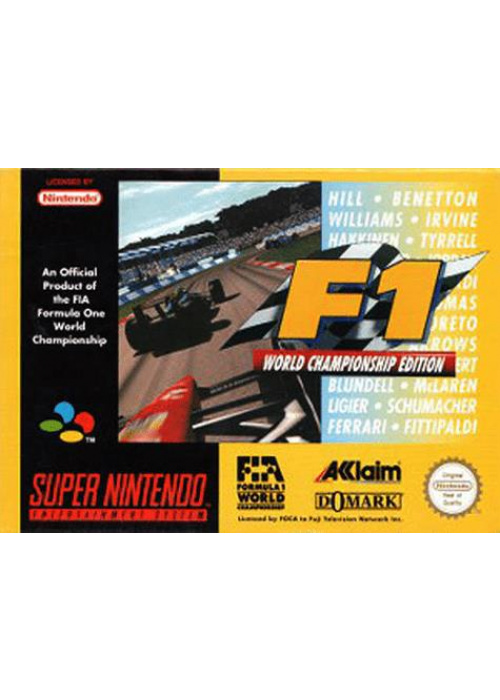 F1 World Championship Edition SNES (Used)