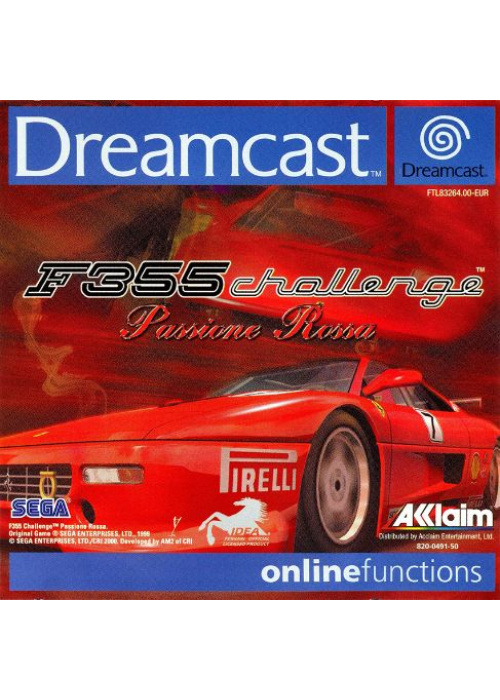 F355 Challenge Passione Rossa Sega Dreamcast (Used)