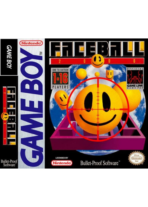 Faceball 2000 Game Boy (Used)
