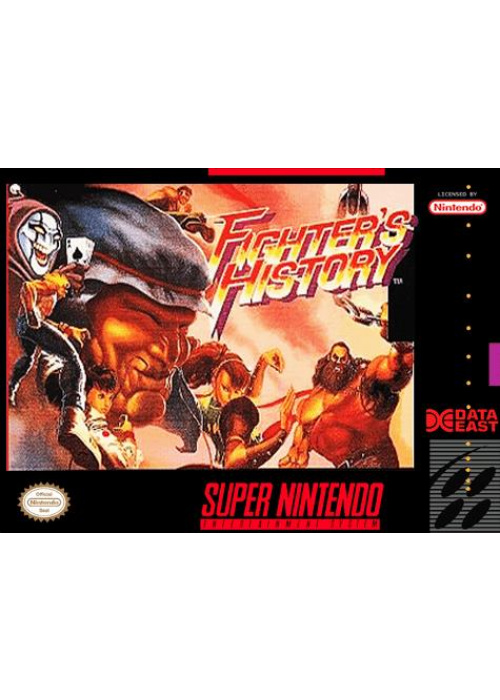 Fighter's History SNES (Used)