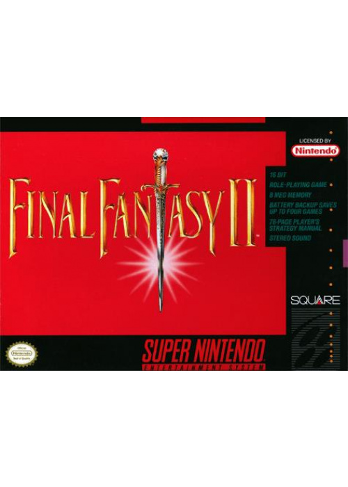 Final Fantasy II SNES (Used)