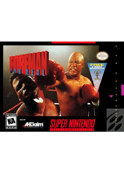 Foreman For Real SNES (Used)