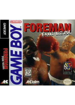 Foreman for Real Game Boy (Used)