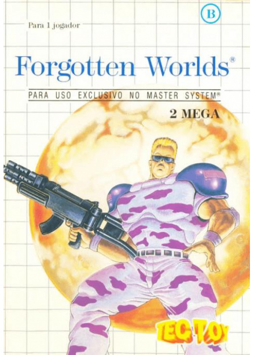 Forgotten Worlds Sega Master System (Used)