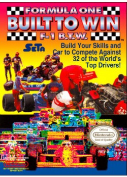 Formula One - Built To Win NES (Used)