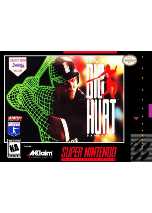 Frank Thomas Big Hurt Baseball SNES (Used)