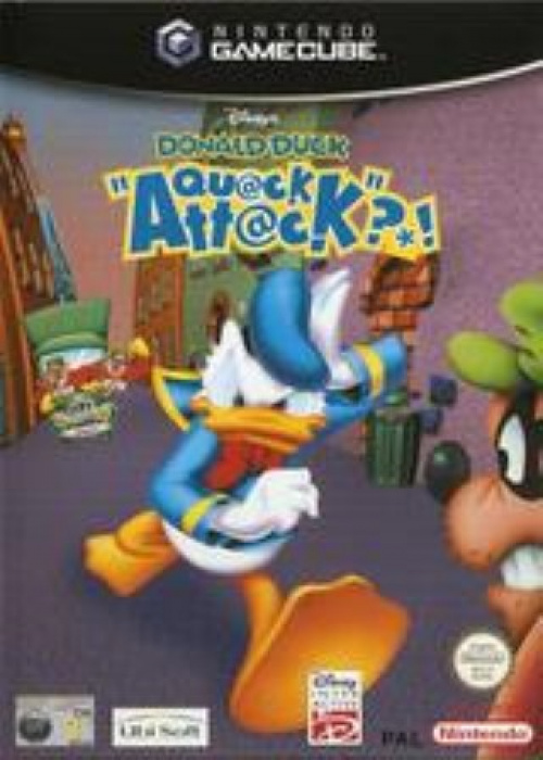 Disney's Donald Duck Qu@ck Att@ck Gamecube (Used)