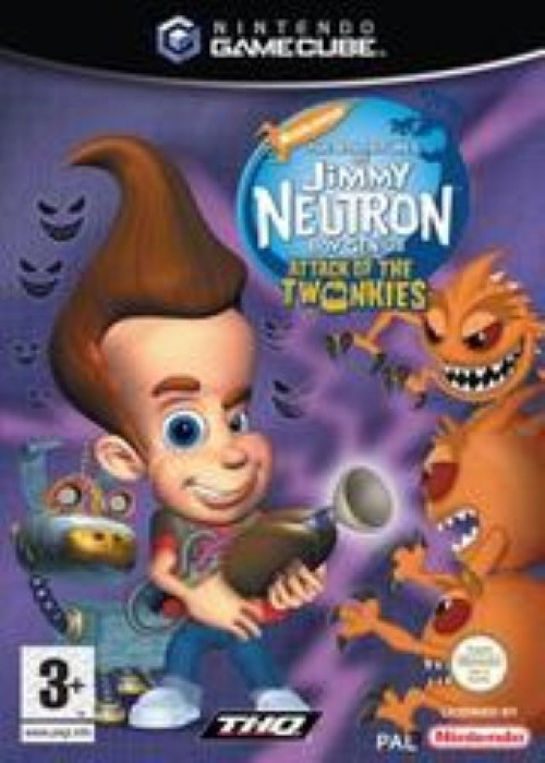 Jimmy Neutron Boy Genius Attack of the Twonkies Gamecube (Used)
