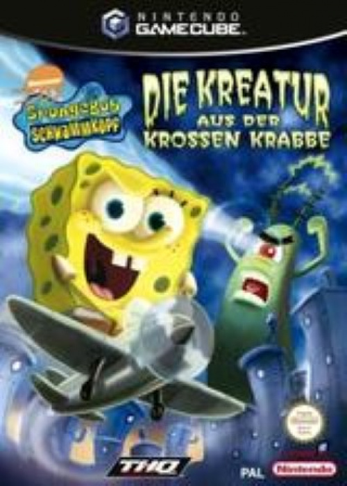 SpongeBob SquarePants Creature from the Krusty Krab Gamecube (Used)
