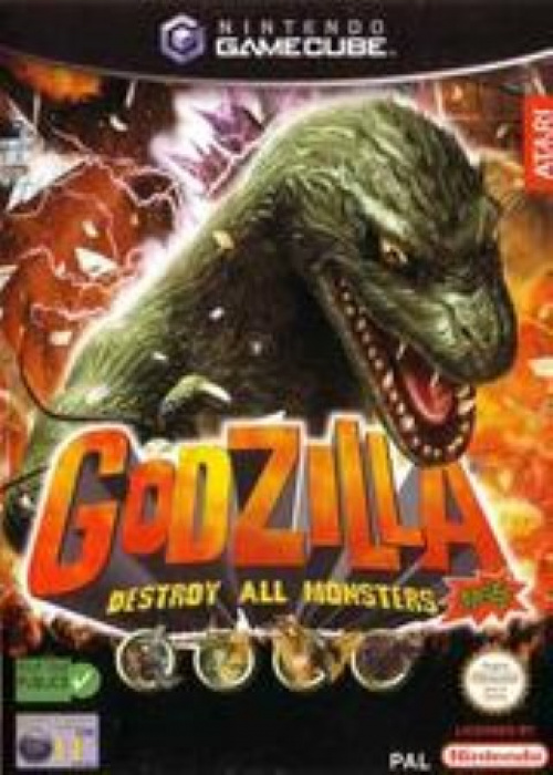 Godzilla Destroy all Monsters Melee Gamecube (Used)