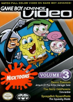 Game Boy Advance Video - Nicktoons - Volume 3 Game Boy Advance (Used)