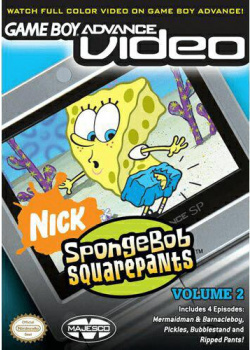 Game Boy Advance Video - SpongeBob SquarePants - Volume 2 Game Boy Advance (Used)