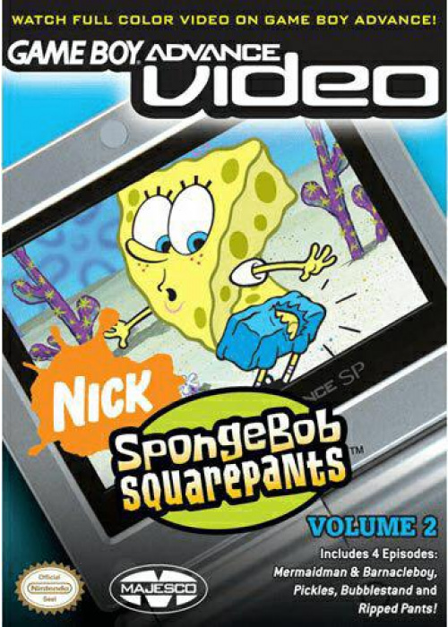 Game Boy Advance Video - SpongeBob SquarePants - Volume 2 Game Boy Advance (Used)