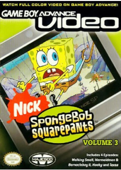 Game Boy Advance Video - SpongeBob SquarePants - Volume 3 Game Boy Advance (Used)