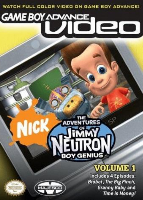 Game Boy Advance Video - The Adventures of Jimmy Neutron Boy Genius - Volume 1 Game Boy Advance (Used)