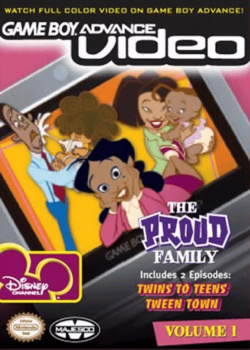 Game Boy Advance Video - The Proud Family - Volume 1 Game Boy Advance (Used)