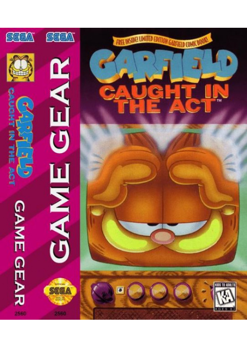Garfield - Caught in the Act Sega Game Gear (Used)