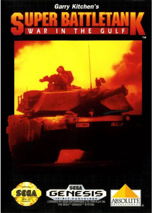 Garry Kitchen's Super Battletank - War in the Gulf Sega Mega Drive (Used)