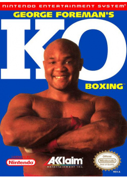 George Foreman's KO Boxing NES (Used)