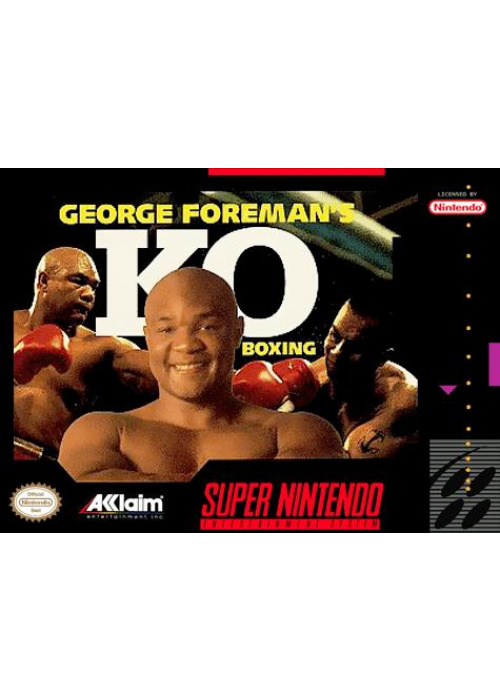 George Foreman's KO Boxing SNES (Used)