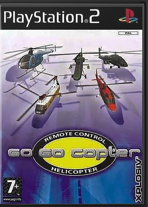 Go Go Copter - Remote Control Helicopter PS2 (Used)